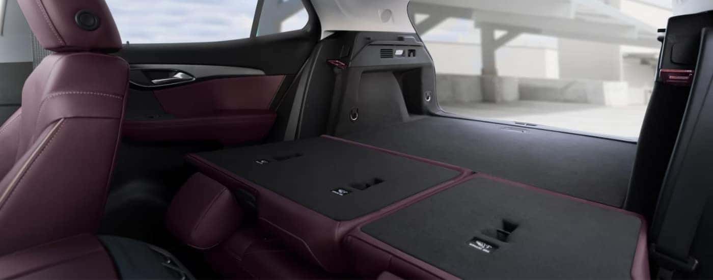 Rear cargo area in a 2025 Buick Envision.