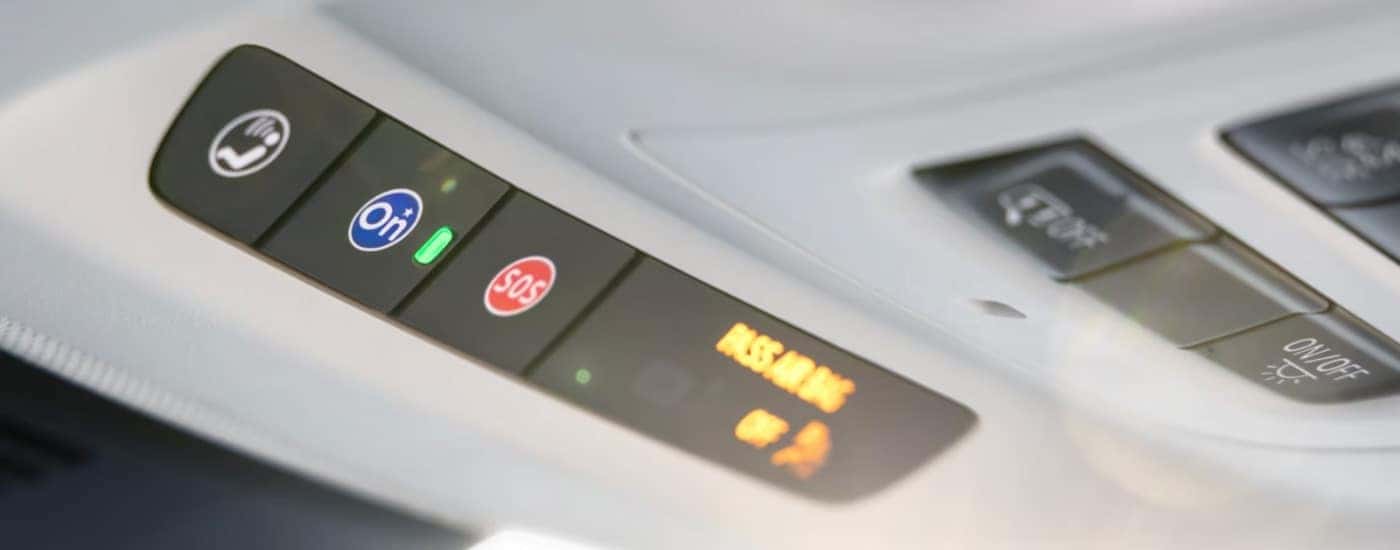 Overhead panel in a 2025 Buick Envision.