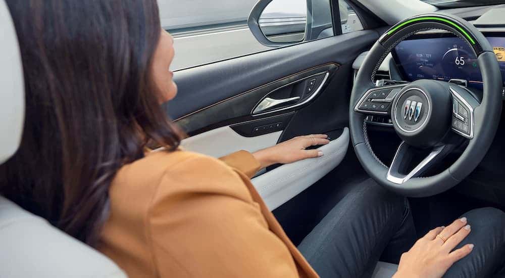 The interior of a 2025 Buick Envision.