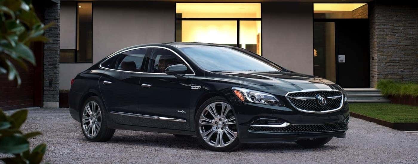 Black 2019 Buick Lacrosse Avenir parked on a driveway