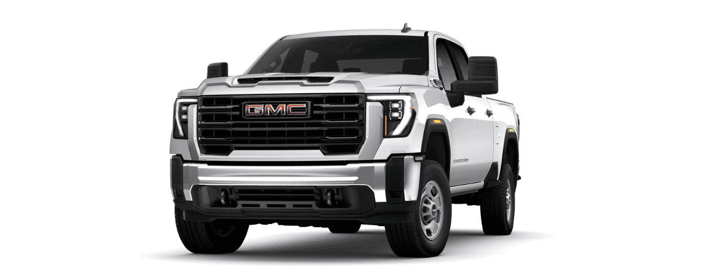 A white 2026 GMC Sierra 2500 HD model