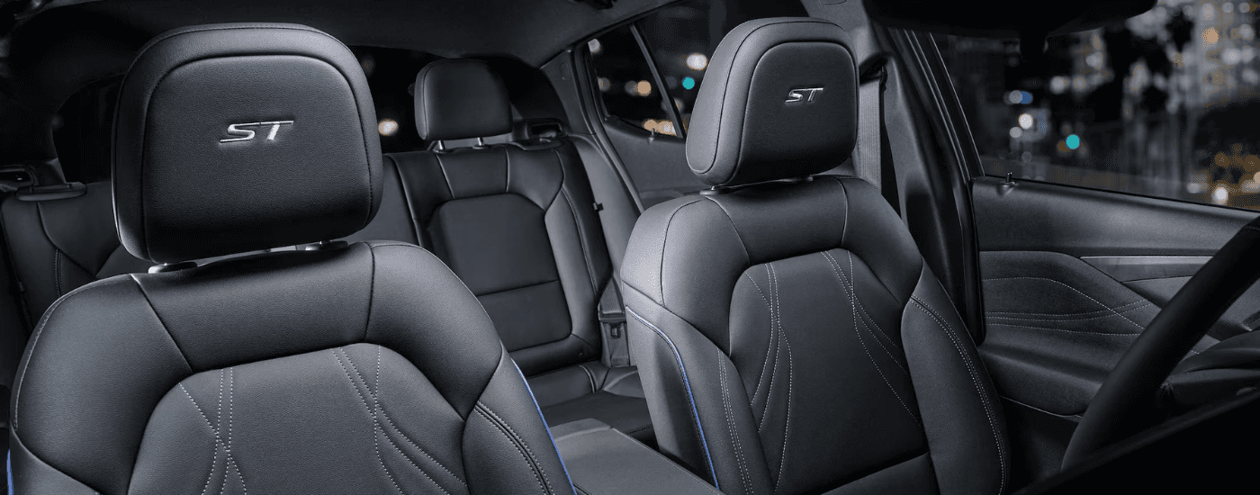 Black leather interior in a 2026 Buick Envista ST