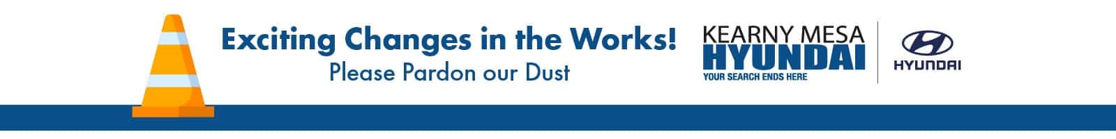 Pardon Our Dust