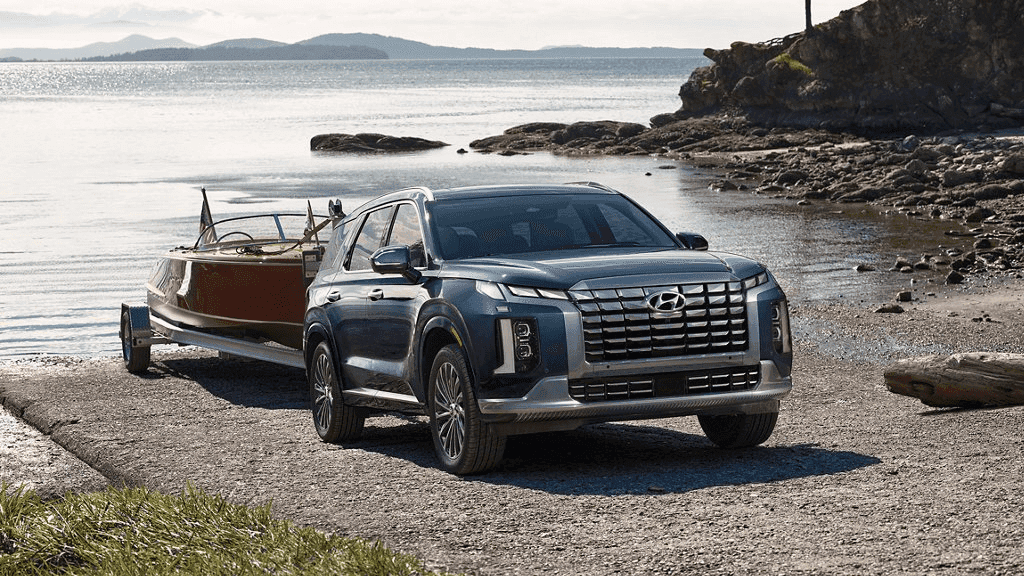 Hyundai Palisade Towing Boat