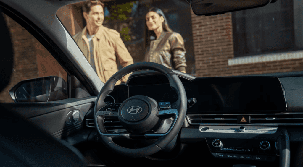2025 Hyundai Elantra Hybrid Interior