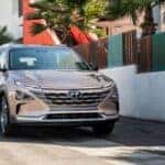 2025 Hyundai NEXO parked on street, front view