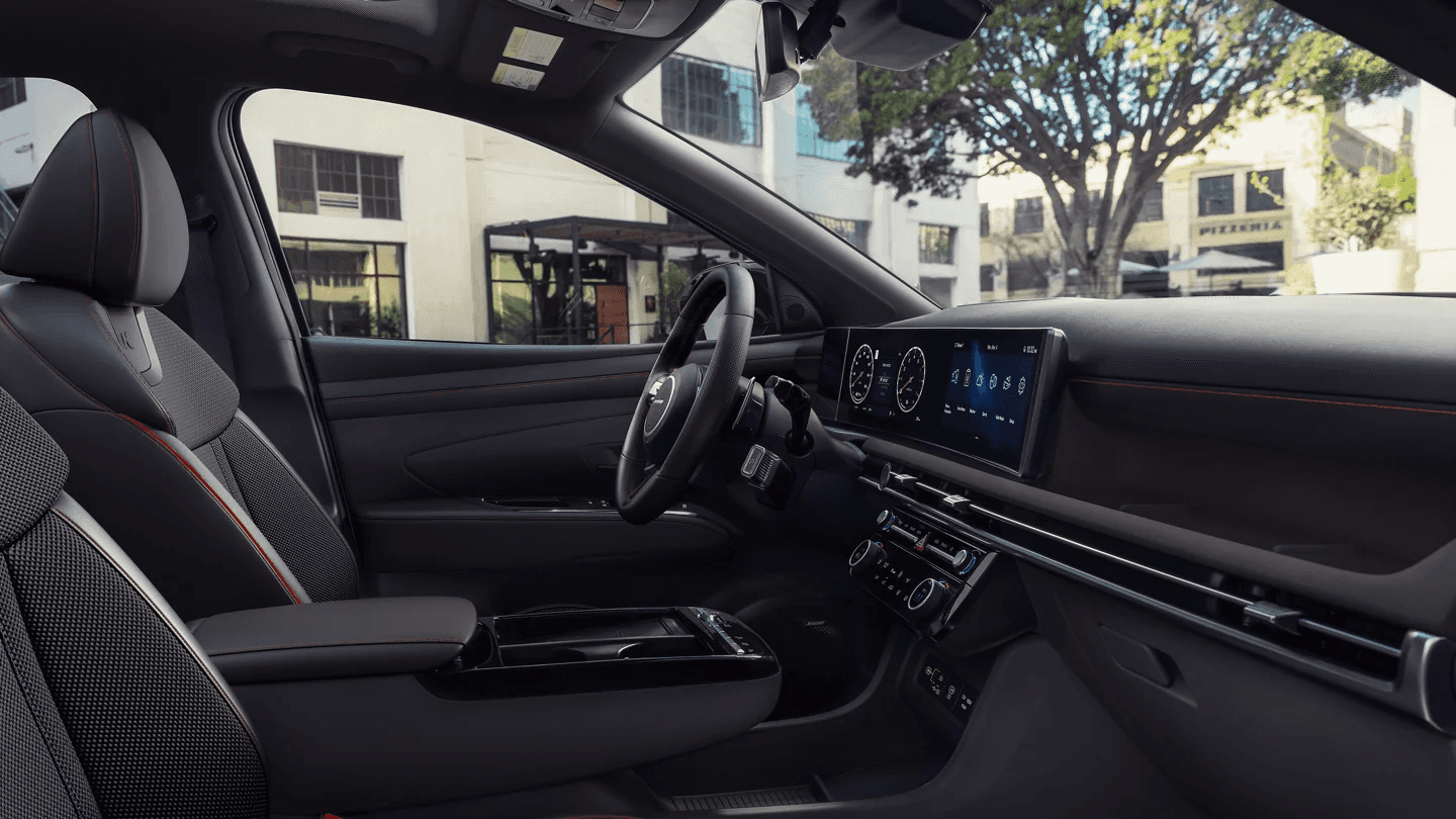 2025 Hyundai Tucson interior front seat side view