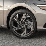 2026 Hyundai Elantra tire close up