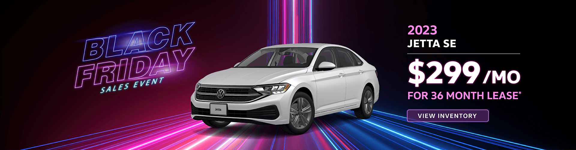 2023 Jetta SE $299/month for 36 month lease