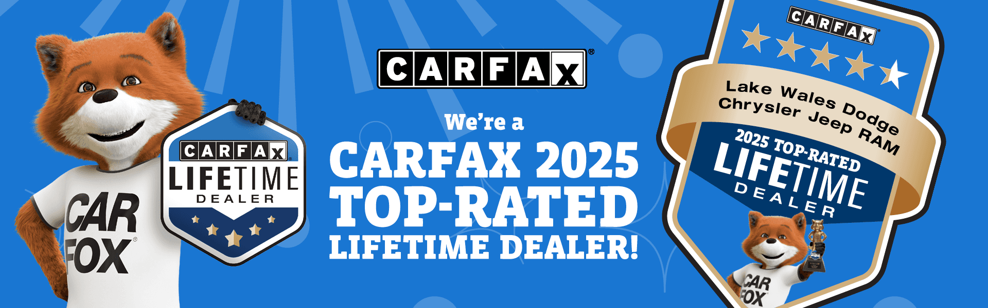 Carfax Top Rated Dealer for 2025