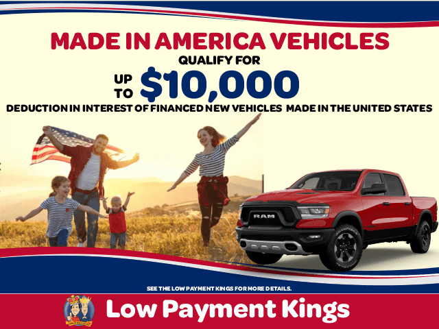 Drive Into Tax Savings with the Low Payment Kings!