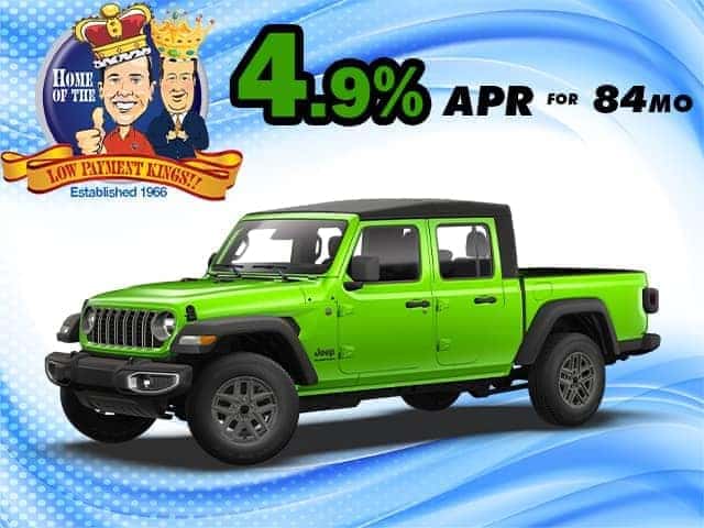 2026 Jeep Gladiator Finance Offer