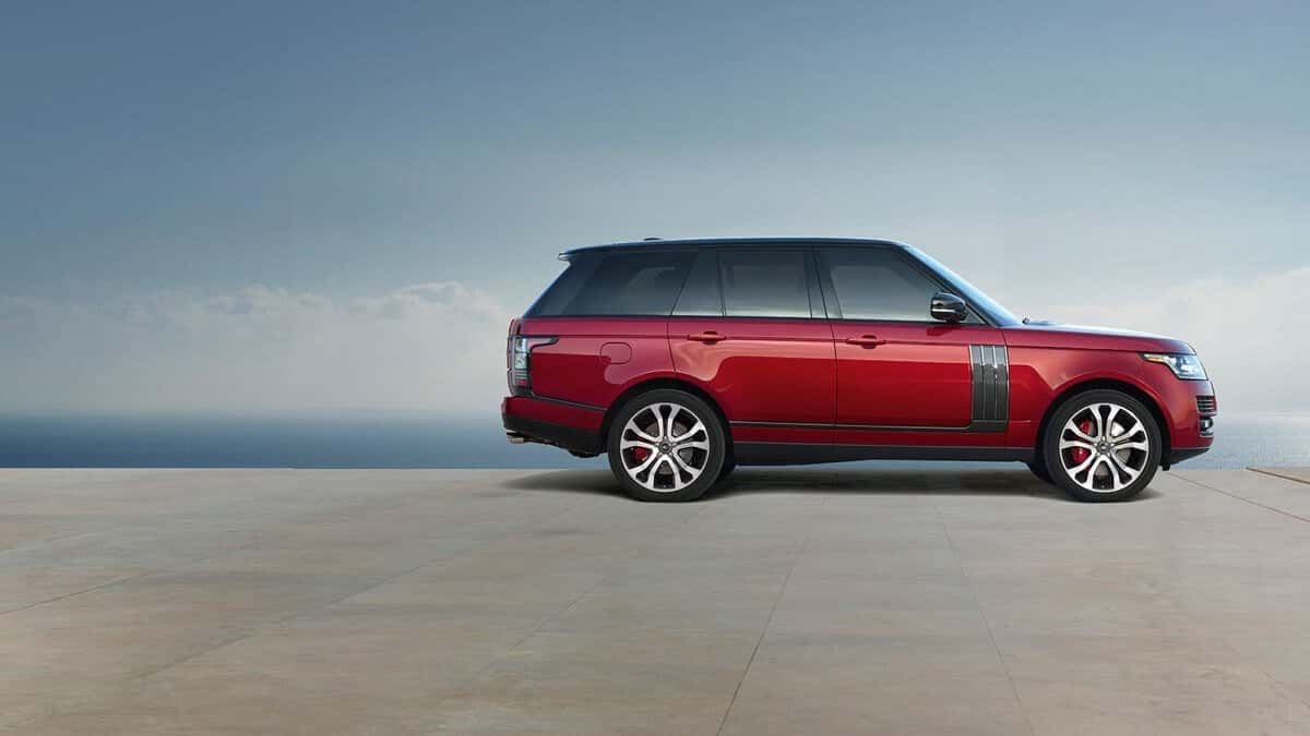 2017 Land Rover Range Rover Red Exterior