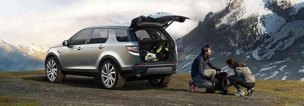 2018 Land Rover Discovery Sport Cargo Area Backpacking