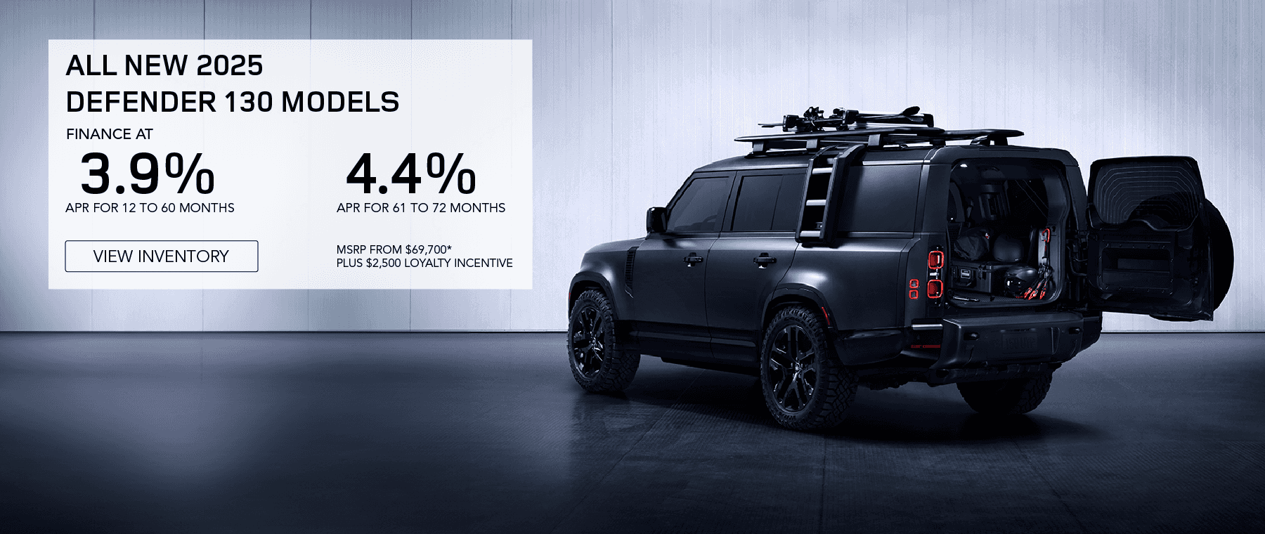 ALL NEW 2025 DEFENDER 130 MODELS