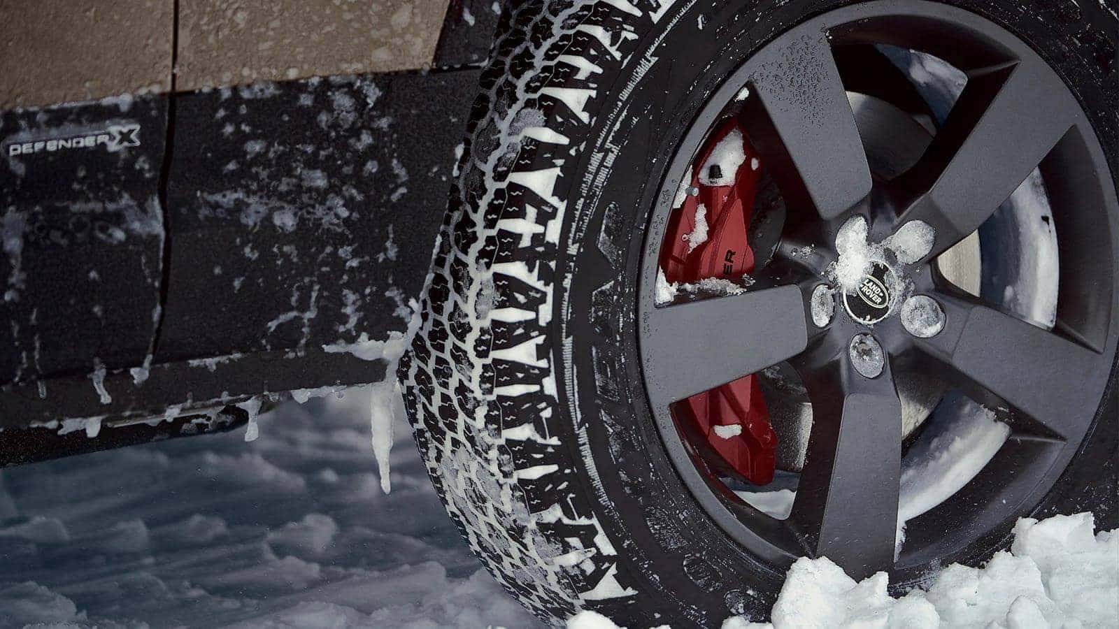 close up of Defender wheel