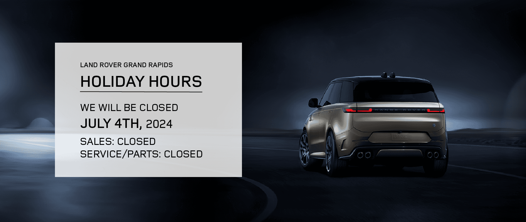 Land Rover of Grand Rapids Land Rover Dealer Serving Kalamazoo, MI