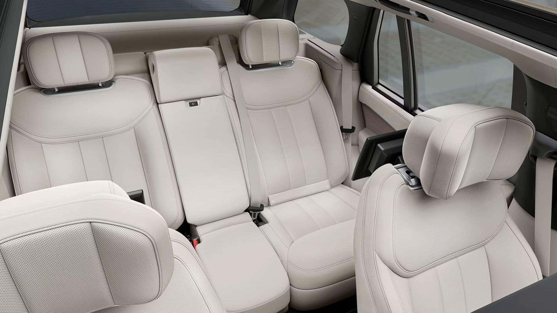  interior view of the seats in a 2026 range rover