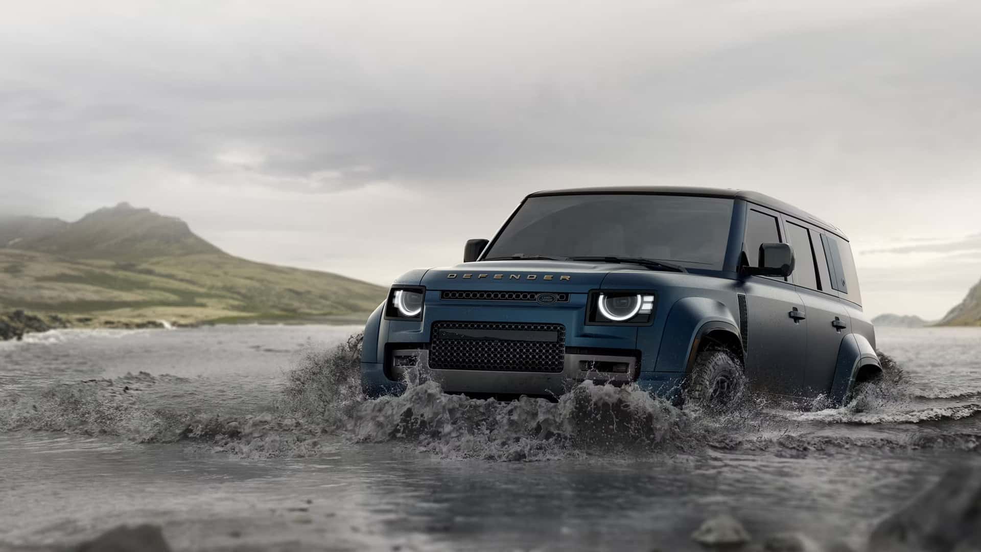 2026 land rover defender water fording 