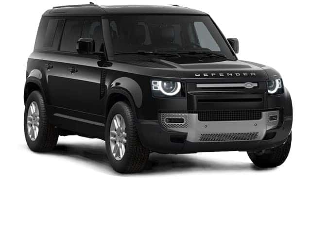 2025 Defender 110 in Santorini Black