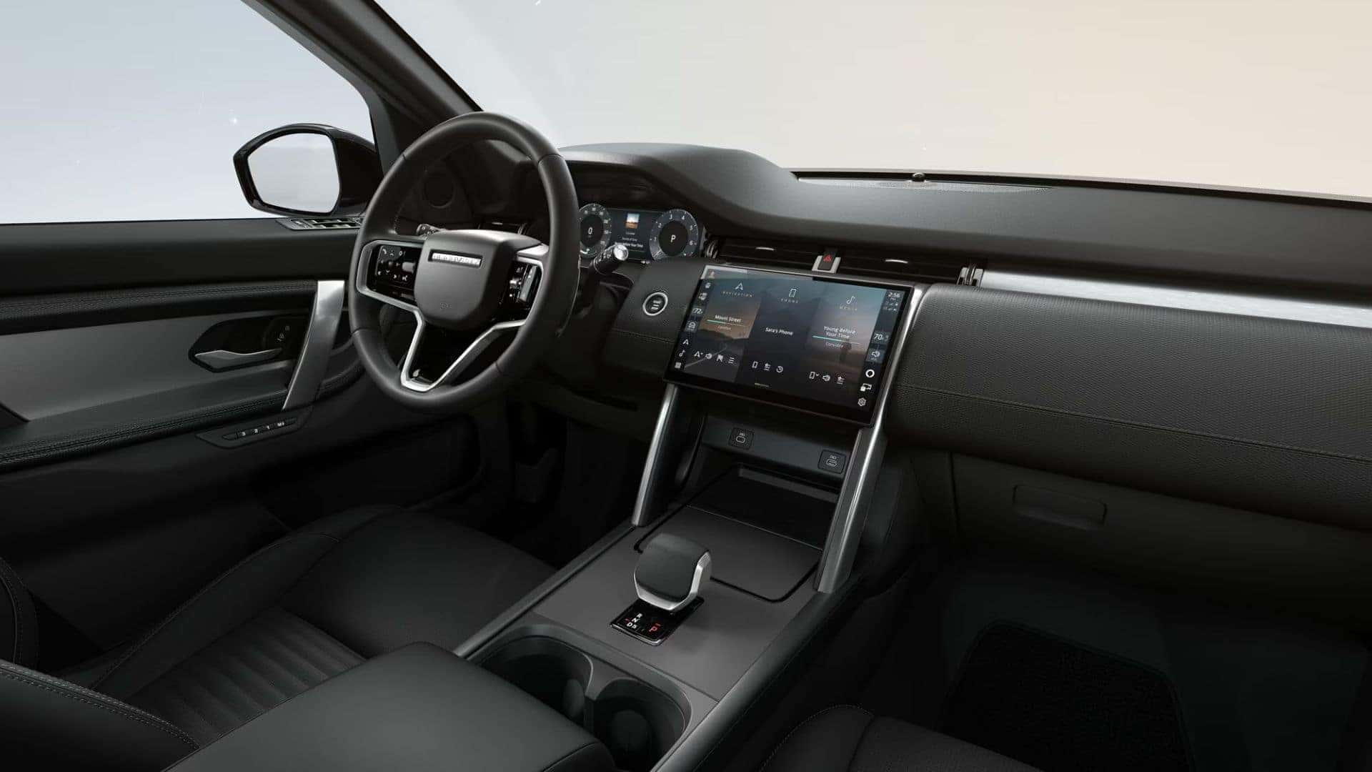 a view of the new 2026 Land Rover Discovery interior