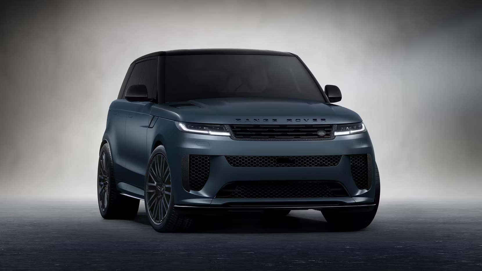 An exterior view of a ranger rover sport
