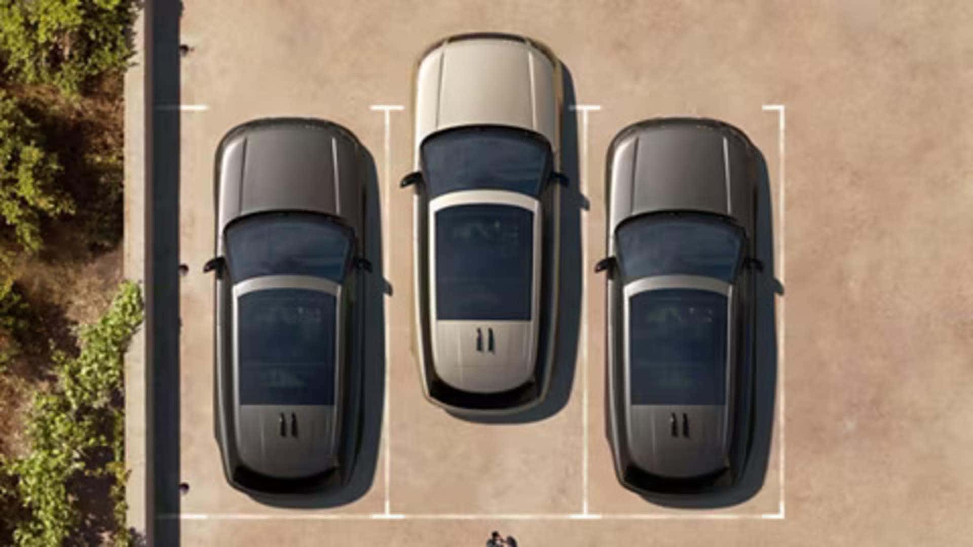 three 2026 Ranger Rover's parked next to each other
