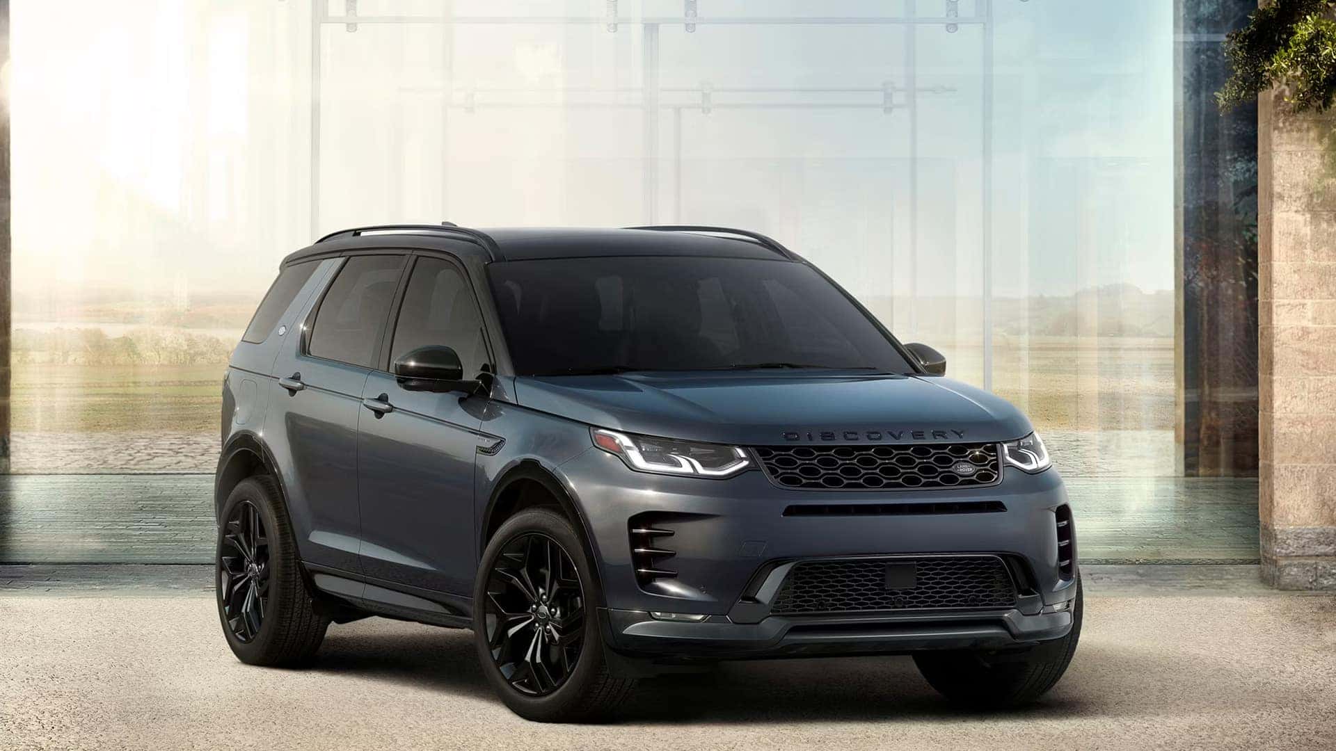 2026 Discovery Sport parked on a show room floor