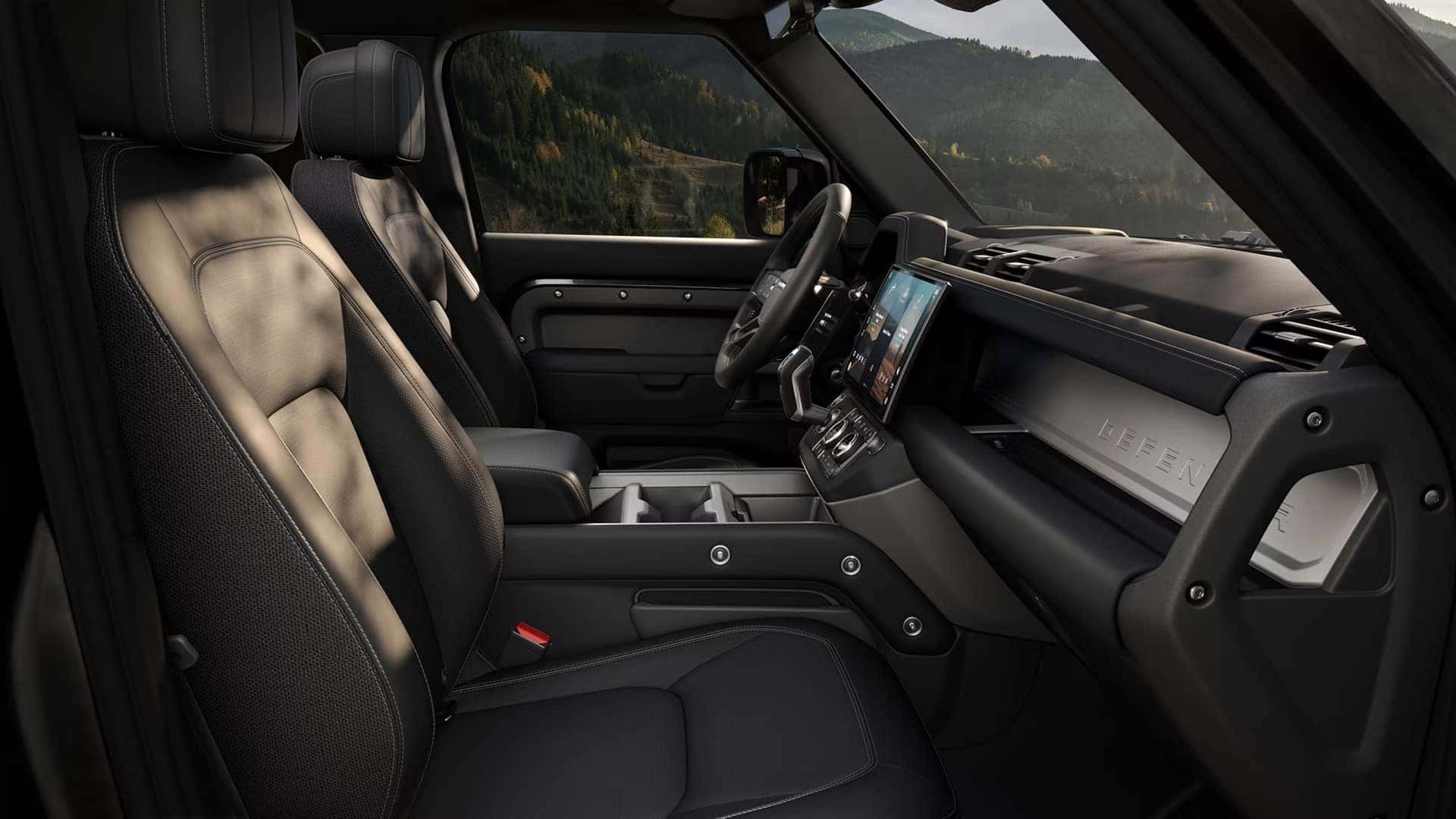 interior of the new 2026 Defender 130
