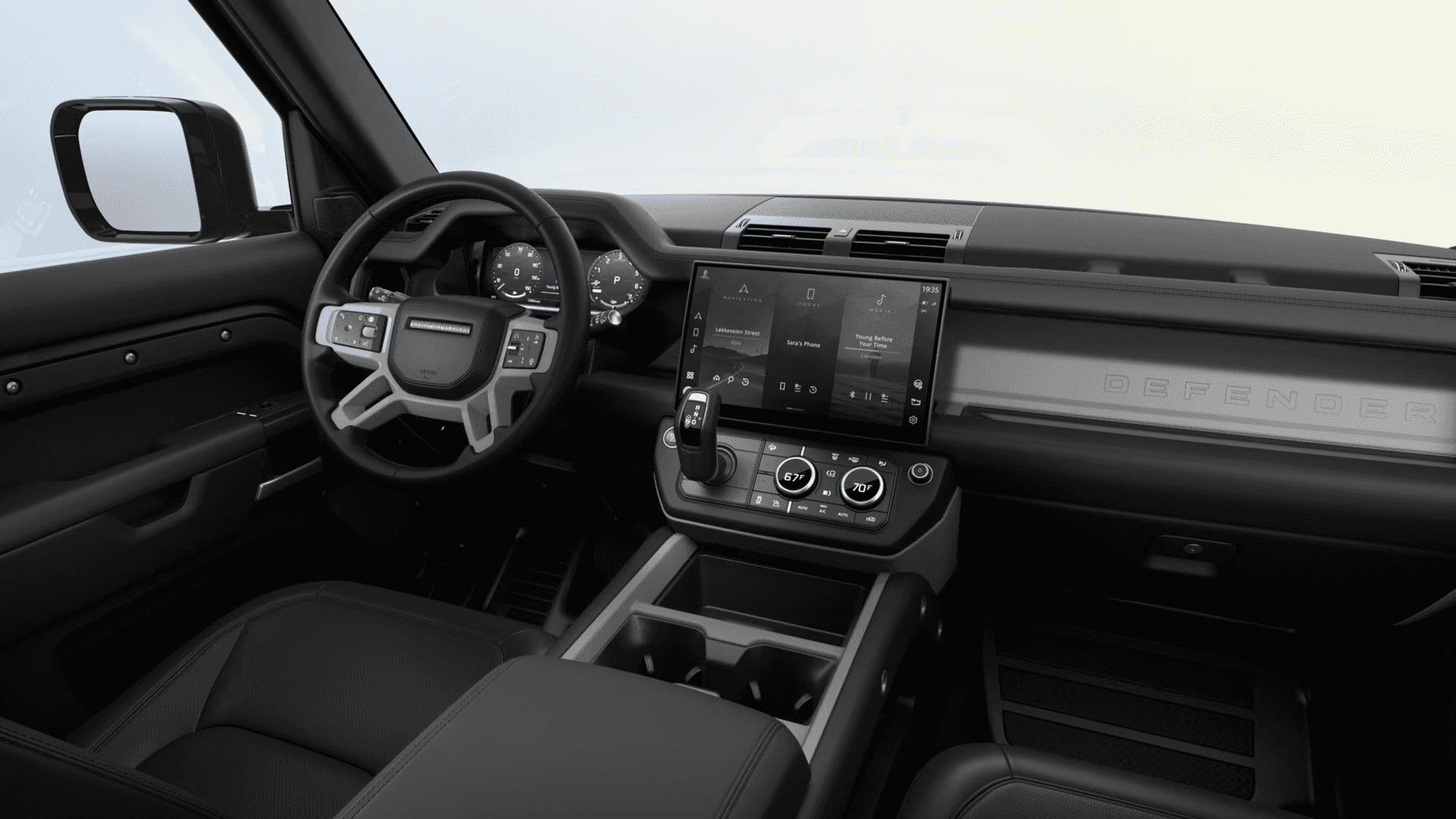 2027 Defender 90 Pivi Pro technology and infotainment