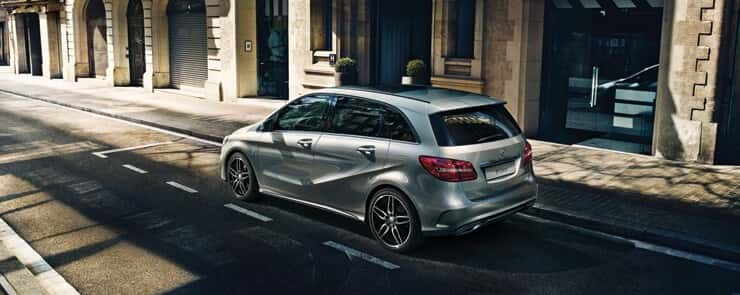 2018 Mercedes-Benz B-Class rear view exterior