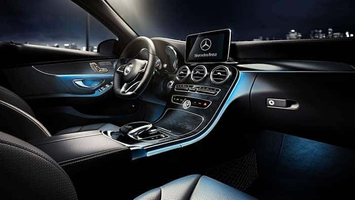 Mercedes C Class Ambient Lighting