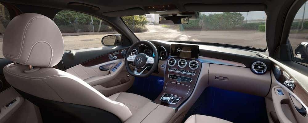 mercedes benz c class interior