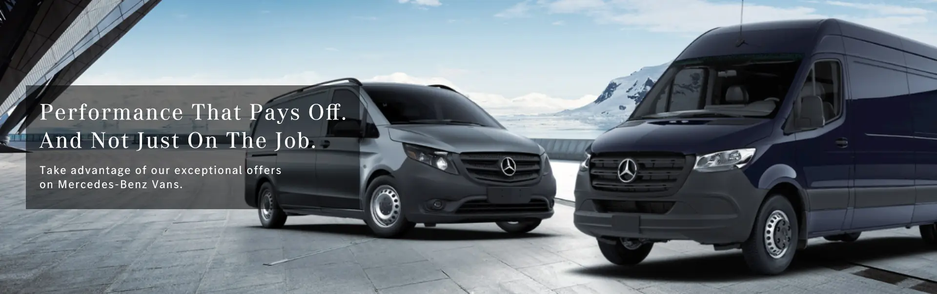 Vans Offers • Mercedes-Benz Burlington