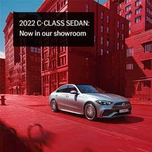 2022 C-Class Sedan now in our showroom tile