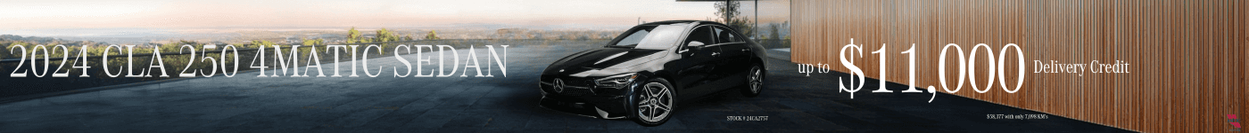 2024 CLA 250 4Matic Sedan - june 2025 special