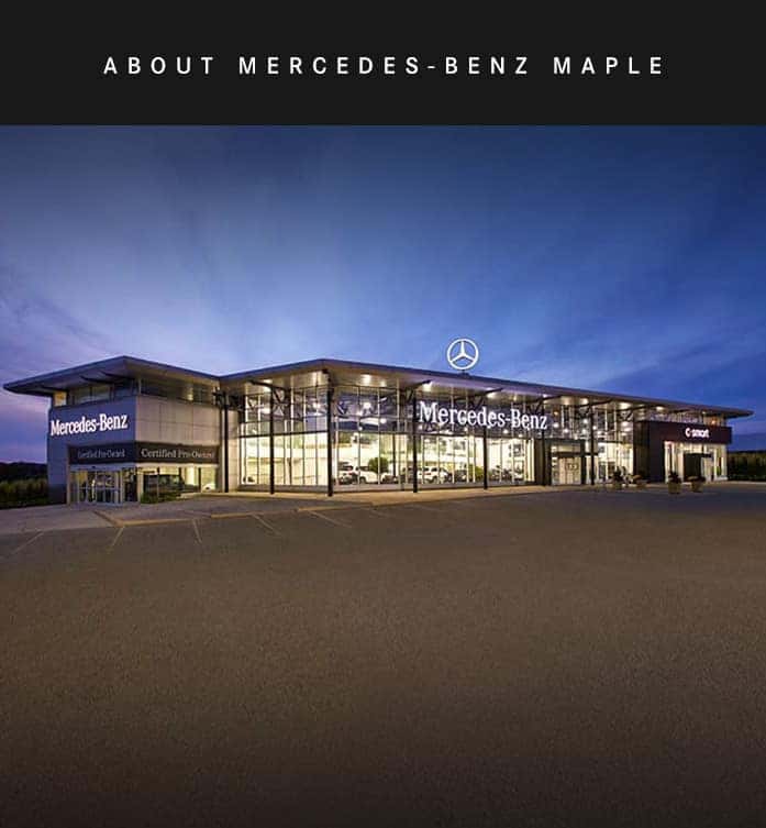 MercedesBenz & PreOwned Car Dealer Richmond Hill MercedesBenz Maple