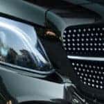 Front End of Mercedes-Benz Sedan
