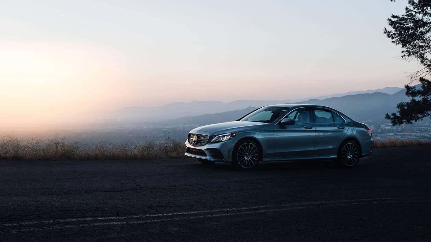 2019 Mercedes-Benz C-Class At Dusk