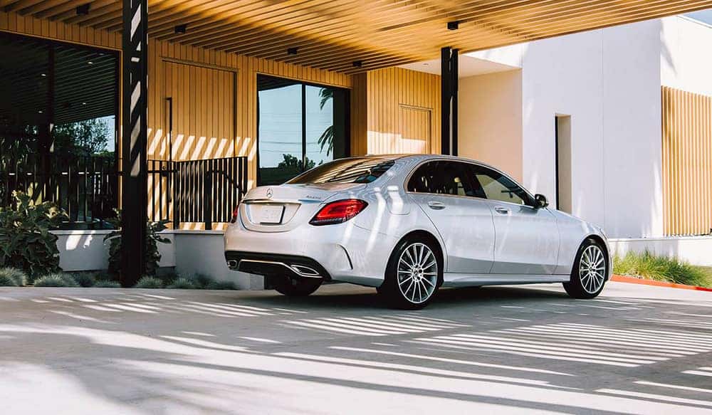 2019 Mercedes-Benz C-Class Sedan back side exterior