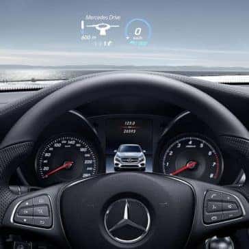 2019 Mercedes-Benz GLC Coupe steering wheel