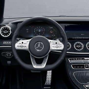 2019 Mercedes-Benz E-Class steering wheel