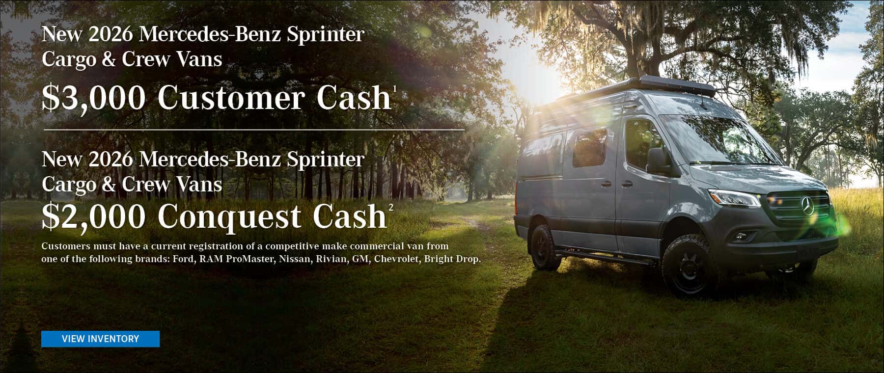 june sprinter offer