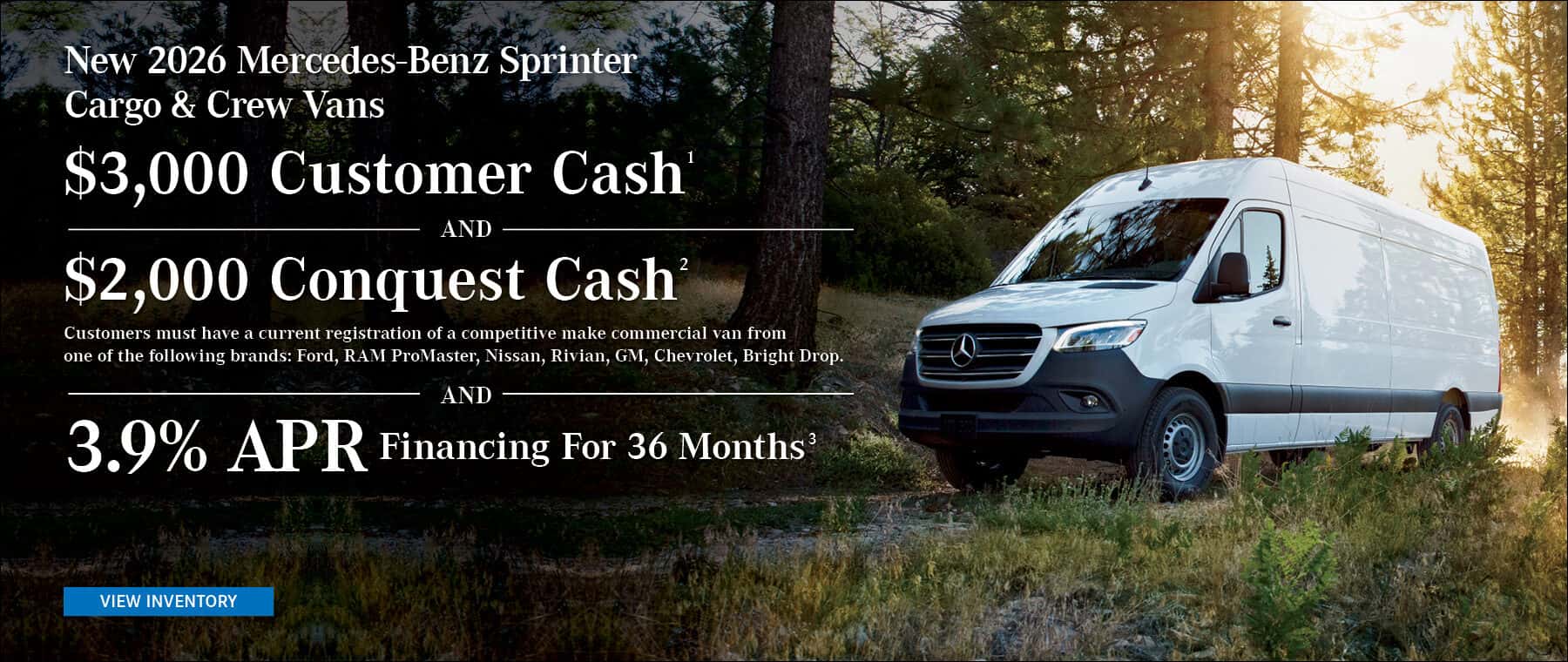 Sprinter Offer