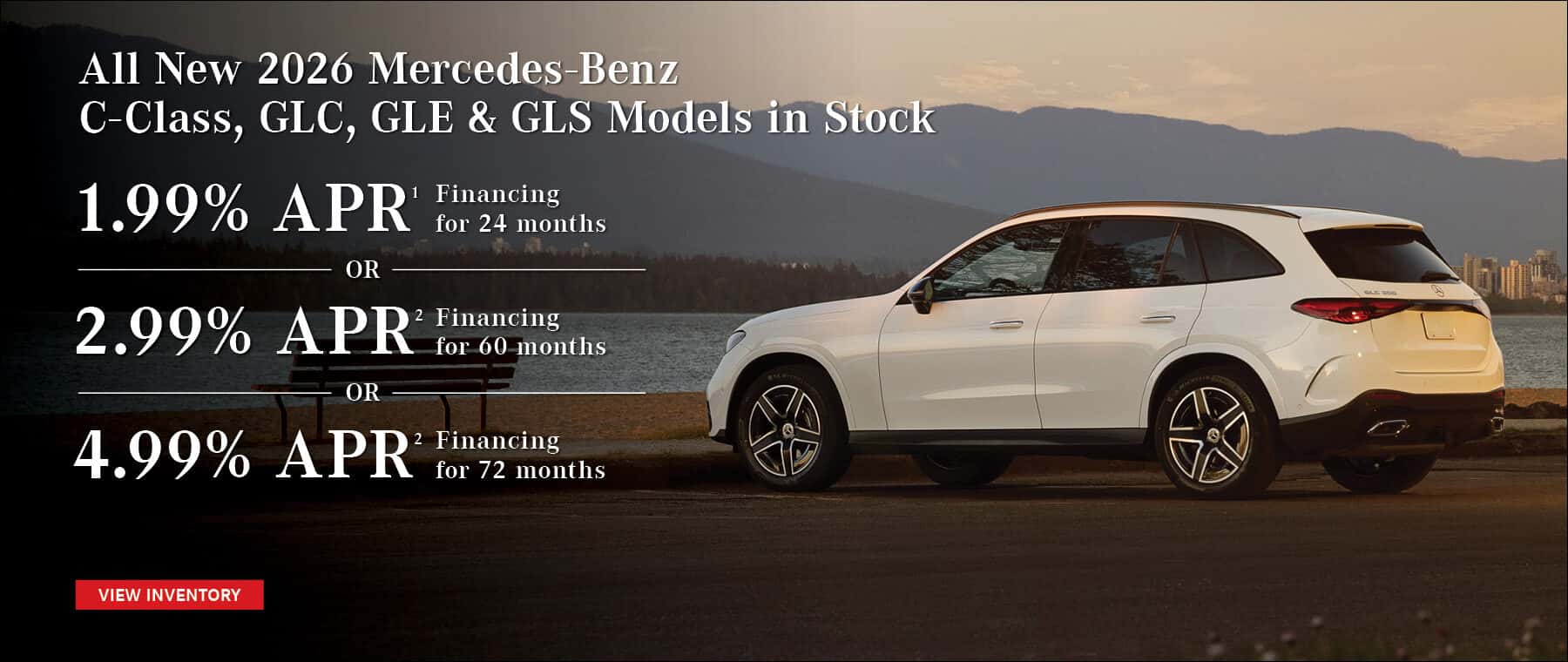 C-Class, GLC, GLE and GLS Model Offers