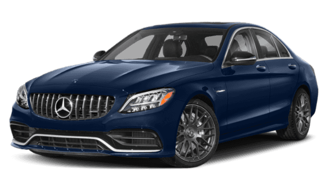 2019 mercedes-benz c-class blue exterior