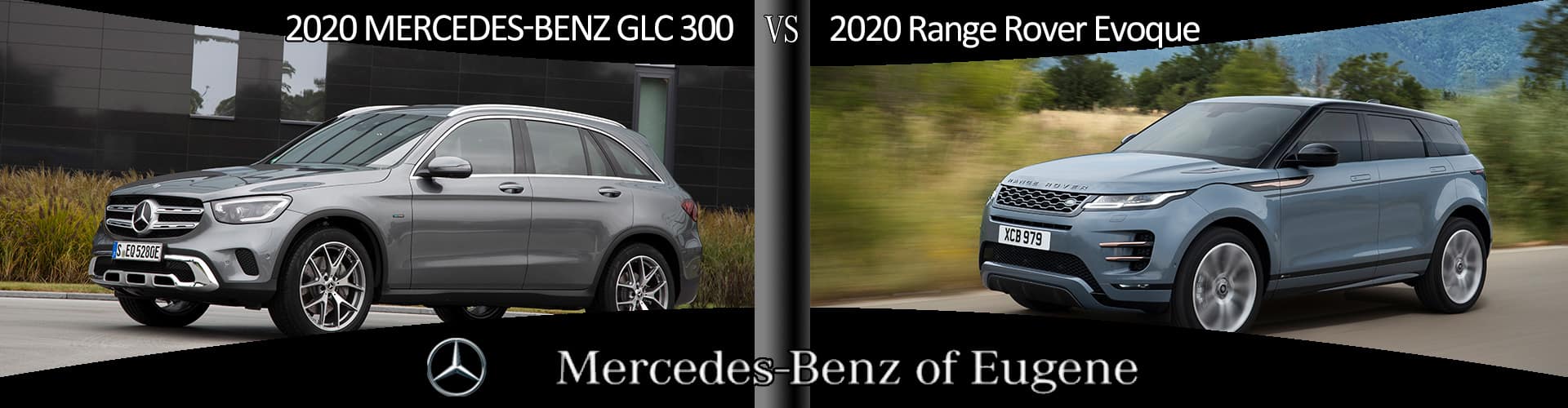 Comparison Mercedes Benz Glc Vs Range Rover Evoque Mercedes Benz Of Eugene