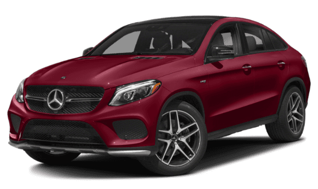 Red Mercedes-Benz GLE
