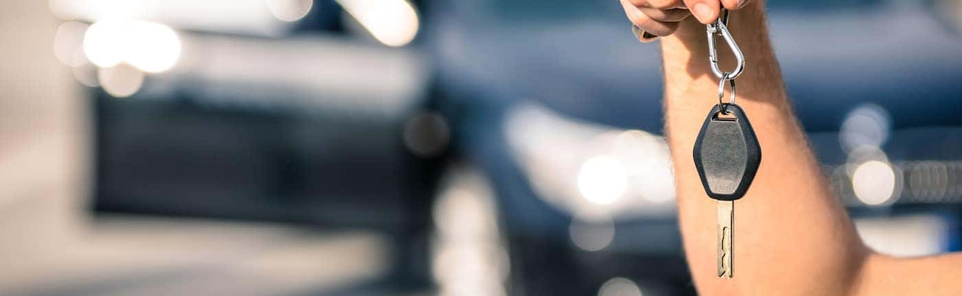 Man with Car Keys