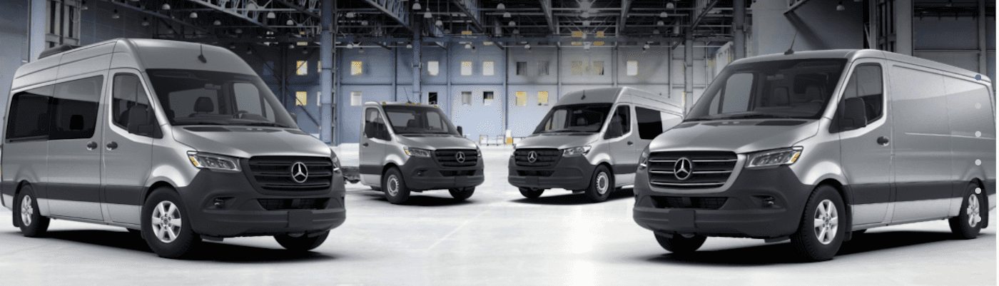 Mercedes store commercial vans